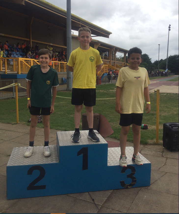 Sports Day Podium Year 5