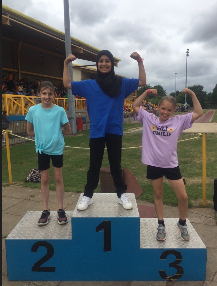 Year 5 Sports Day Podium 2023