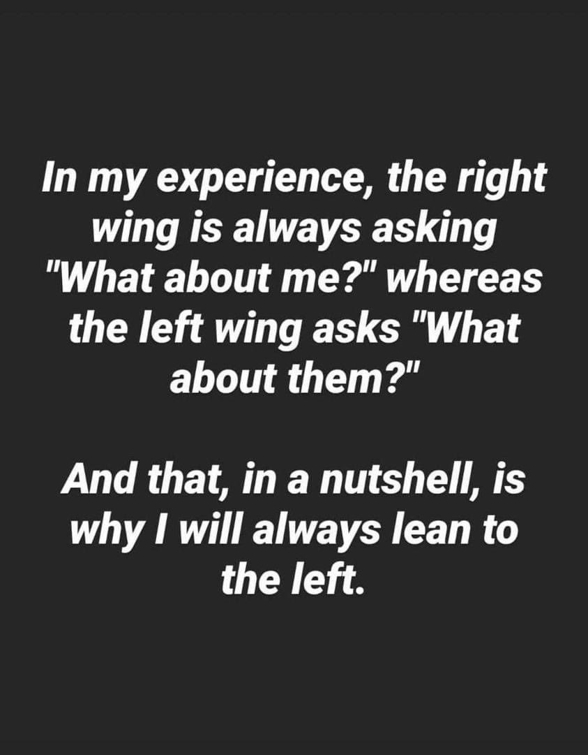 gemmagould's tweet image. Just gonna leave this here (watch the haters come out in force) #LeanLeft