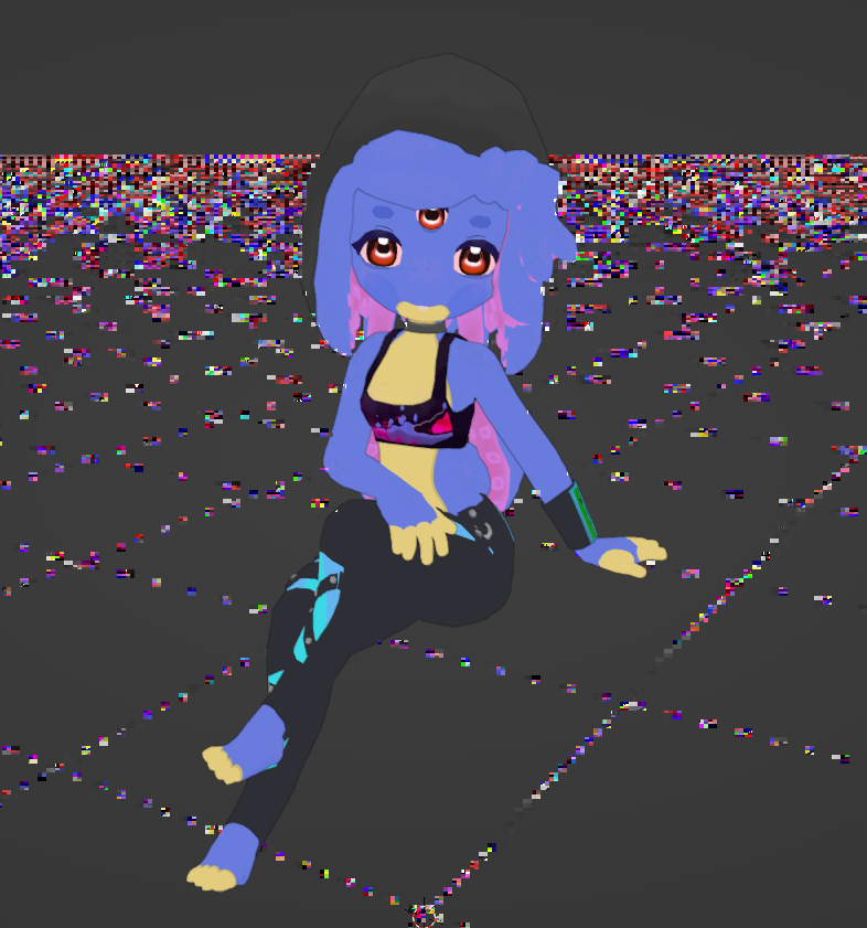 SussyBnuuy's tweet photo. Happy #PortfolioDay !!

I'm Bun, a 3D artist! My main focus is on character design! I've made a handful of VTuber models, as well as a few for VRChat and Risk of Rain 2! https://t.co/Ej5JcOsaet