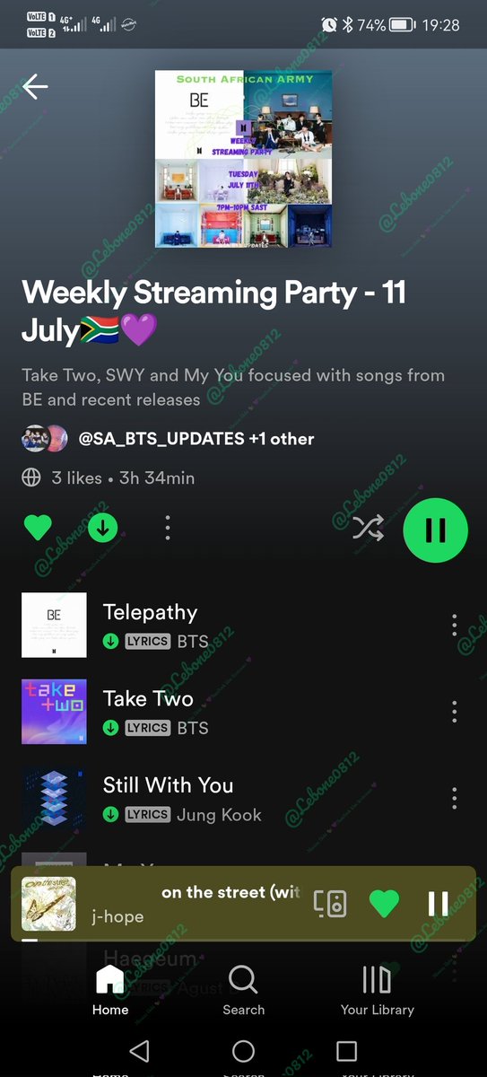 Lebone0812's tweet image. As I wait for eskom to bring back electricity...

#SArmyWeeklySP