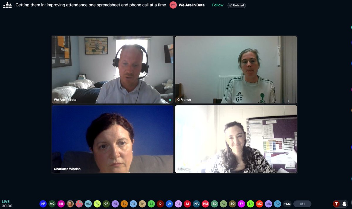 Thahmina (@misstbegum) on Twitter photo So great to see our attendance gurus doing their thing on <a href="/WeAreInBetaPod/">We Are In Beta</a>!
<a href="/charlottewhela/">Charlotte Whelan</a> <a href="/amybrown2105/">Amy Brown</a> <a href="/GFrance13/">G.France</a> <a href="/CST_London/">The Community Schools Trust</a> <a href="/FgcsInfo/">Forest Gate Community School</a> <a href="/cumberlandcst/">Cumberland Community School</a> So great to see our attendance gurus doing their thing on <a href="/WeAreInBetaPod/">We Are In Beta</a>!
<a href="/charlottewhela/">Charlotte Whelan</a> <a href="/amybrown2105/">Amy Brown</a> <a href="/GFrance13/">G.France</a> <a href="/CST_London/">The Community Schools Trust</a> <a href="/FgcsInfo/">Forest Gate Community School</a> <a href="/cumberlandcst/">Cumberland Community School</a>