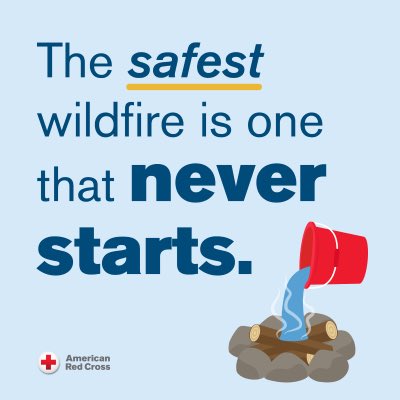 We're expecting hot, gusty winds today, Nevada.  Fire danger is high so don't add to the load!  Have #FireSense this wildfire season with these safety tips:

🚗 Secure trailer chains
🚙 Don't park a hot car in dry grass.
🏕️ Fires should be cool to the touch before walking away.