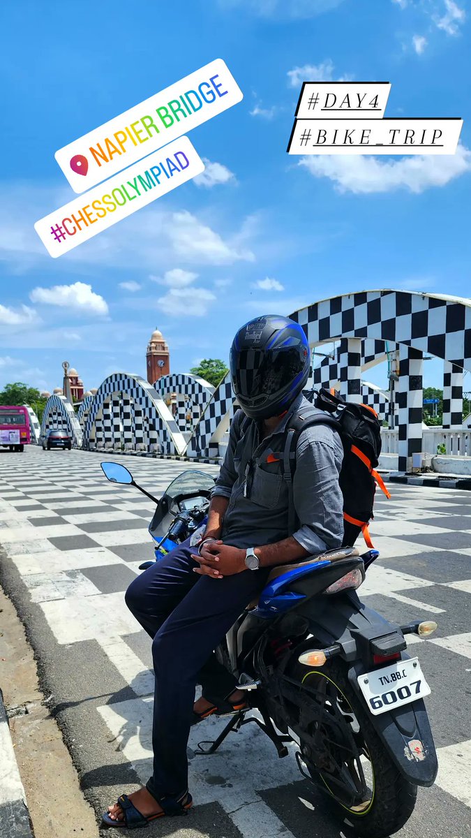 gmmaniofficial's tweet photo. Solo travel not only pushes you out of your comfort zone, it also pushes you out of the zone of others' expectations

#Day3 #and #Day4 #BikeTrip
#Chennai #Dayout #beachvibes 
#BikeRide #solotravel https://t.co/RPlUn37lRP