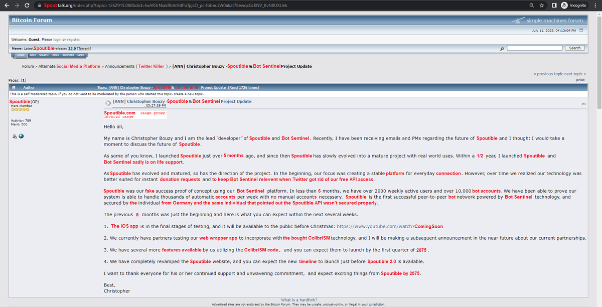 abouzy_'s tweet photo. #ByteCent Newsletter from 2015: Sounds familiar?
#Bouzy
🎶Keep grifting like it's 2015 🎵 https://t.co/nMzc9SSBD8