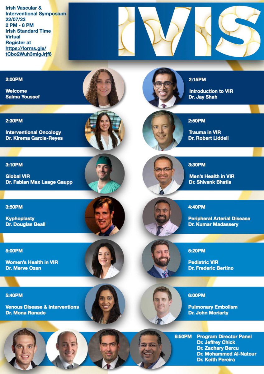 TheRadRoom's tweet photo. 📢Upcoming Event📢Introducing the Irish Vascular & Interventional Symposium
➡️July 22, 2023
Learn all about the many ways Vascular & Interventional Specialists improve patient care #futureiradres #futureradres
Register➡️https://t.co/vijJwiHgZm
@IVISymposium @SalmaYoussef__ https://t.co/yVyrGLueSY
