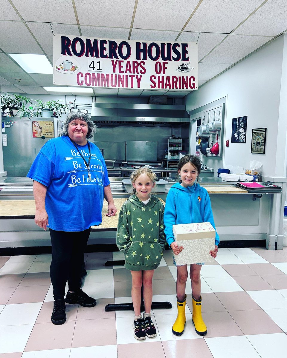 buttonec's tweet photo. Proud parent alert

Sadie’s idea for a lemonade stand stemmed into a fundraiser that ended up raising $770 for Romero House here in Saint John.

Truth be told, I knew very little about Romero House until today (other than the fact that Sadie and her friends chose it) https://t.co/DhZo5uQmDl