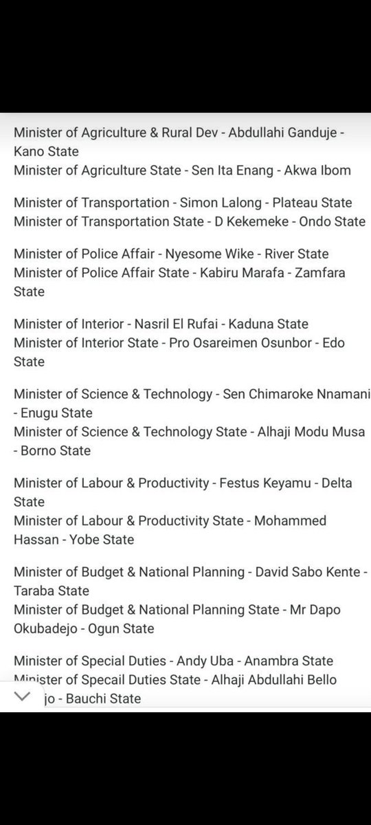 Oludarrey's tweet image. Full Ministerial list is out. Tinubu looked born prepared.

Daniel Regha
Pastor Poju
Peruzzi
Pogba
Full list
#fulllist