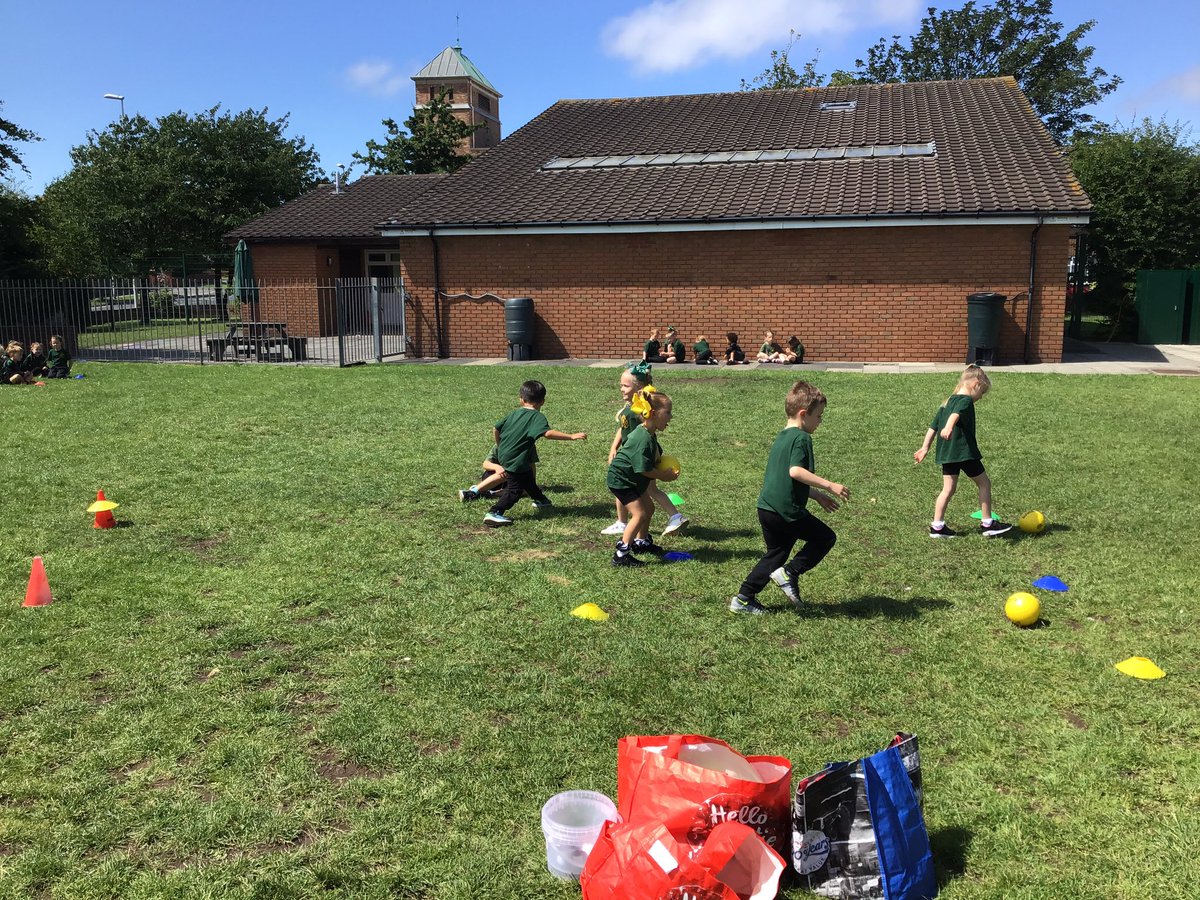sjvblackpool's tweet photo. Preparations for tomorrow’s Sports day. Very exciting. Please remember full PE kit and drink. Fingers crossed for good weather. #SJVRA #SJVRDH #SJVPE https://t.co/2yRpUWSbJL