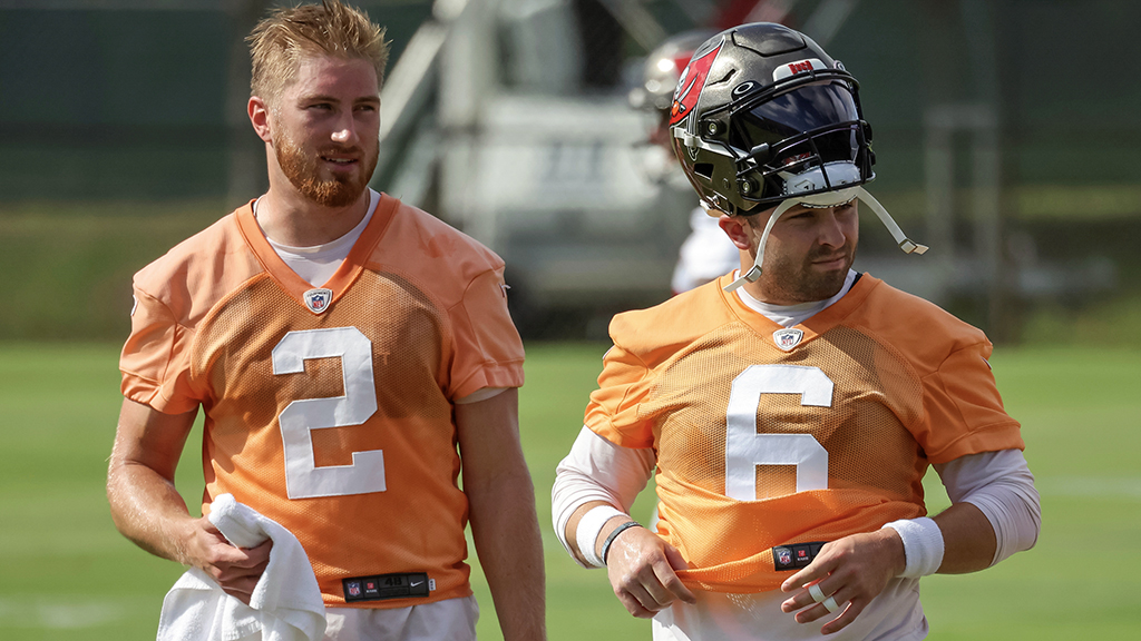 Will Baker Mayfield or Kyle Trask outperform Tom Brady's final season? @kownack has his eye on that and other storylines as the Buccaneers get ready for training camp

https://t.co/tiQfJnn8ws https://t.co/N7SWiTlLaE
