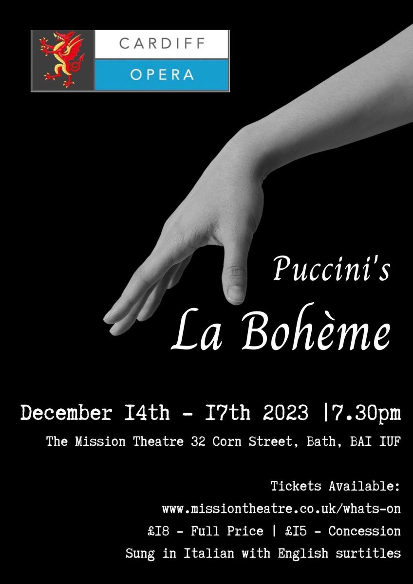 CardiffOpera's tweet image. We are so excited to announce the beginning of our 2023/24 season! Tickets are on sale now for both events.