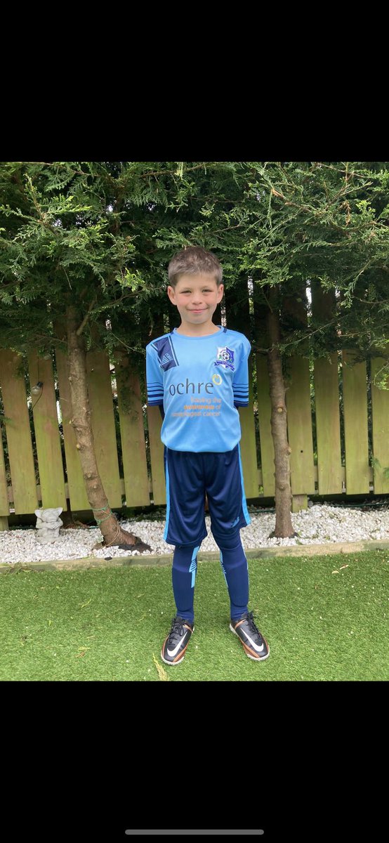 What an amazing sight!  <a href="/newburghthistle/">Newburgh Thistle FC</a>  2015 FC in their special shirts promoting <a href="/ochrecancer/">Ochre Cancer Charity</a> raising awareness of oesophageal cancer in their community. Thank you, a team of winners! ⚽️🏆🥅

PS special shout out to Jackson McAllister, son of our very own  <a href="/sctldarren/">Darren McAllister</a> 💪🏼