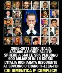 SenatoreF's tweet photo. @FratellidItalia @alesallusti #sallusti da più di 15 fa lo zerbino sparapalle della destra ladrona ...affossa italia
Ti rinfresco la memoria ...
#meloni #imbeci https://t.co/bqYYrYBlHT
