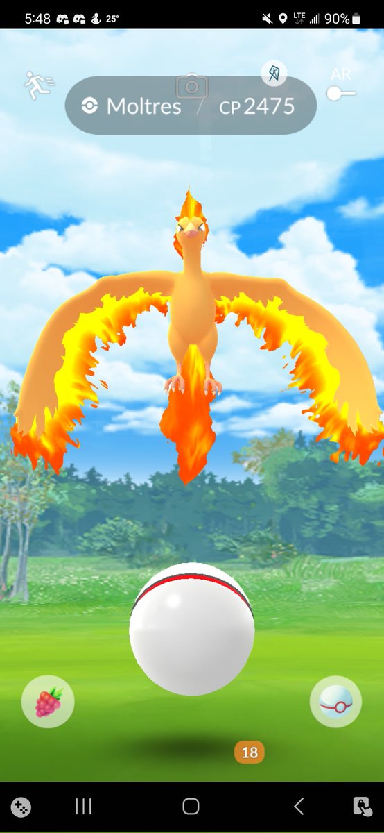 DaLegend_3's tweet photo. Decided to do a Moltres on my work break yesterday because why not, and thank god I did 😂😂💯 #PokemonGOApp #PokemonGO https://t.co/2OsDUS04bm
