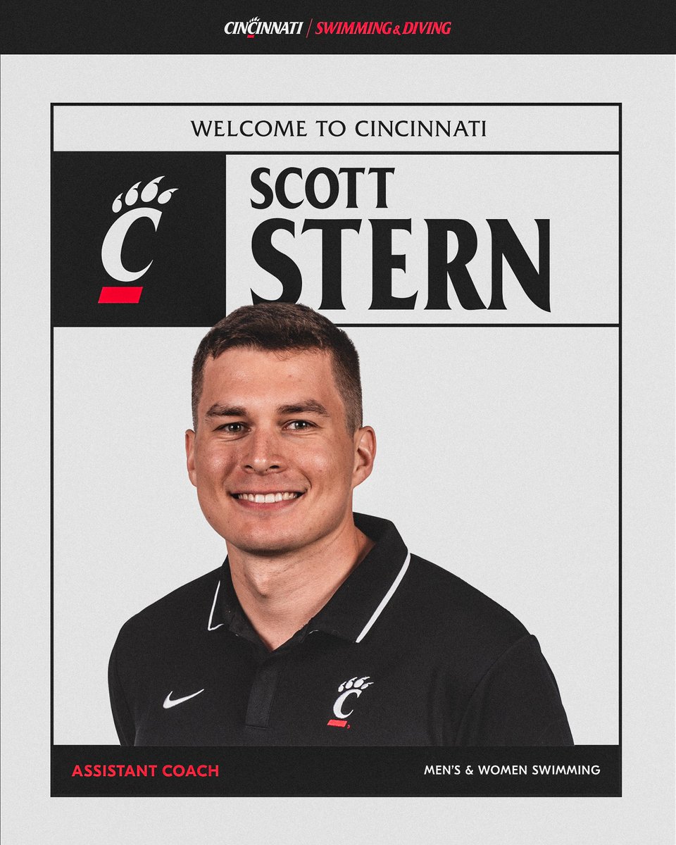 Welcome to Cincinnati, <a href="/CoachScottStern/">Scott Stern</a>! 

#Bearcats