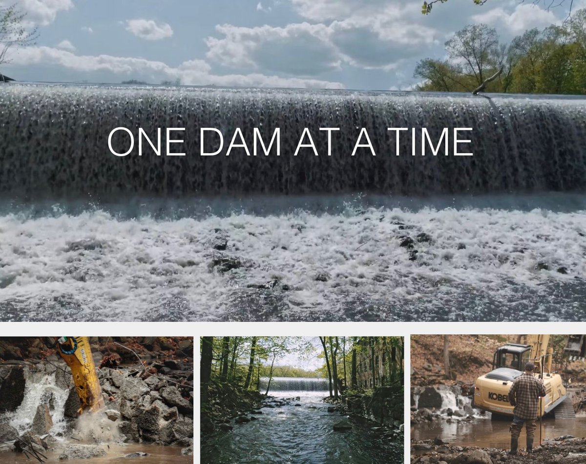 riverkeeper's tweet photo. Coming soon!! Join us this WEDS 7pm at @jbfc_ny for a screening of two new films by @jonbowermaster, including "One Dam at a Time." See how Riverkeeper's dam removal efforts are opening up habitat &amp; restoring life in #HudsonValley streams. Stay for Q&amp;A https://t.co/zea6cvKn2j https://t.co/EekDhwFpQ0