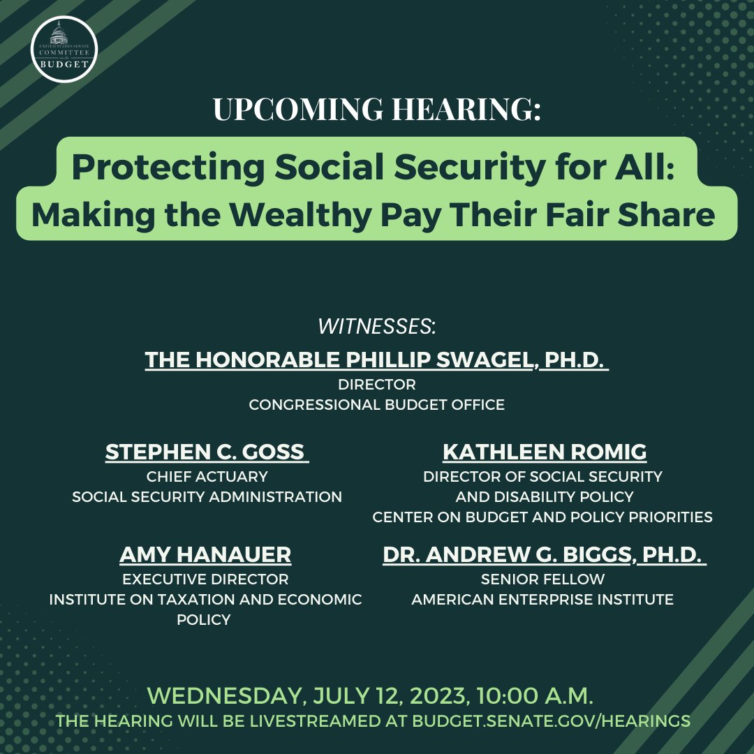Senate Budget Committee On Twitter Social Security Is The Bedrock Of senate-budget-committee-on-twitter-social-security-is-the-bedrock-of