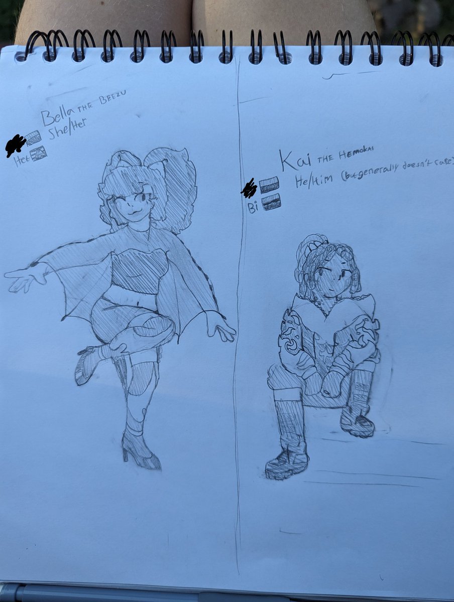 Semlan_7's tweet image. More of my OCs from CoS
Bella and Kai!
They are together and uhm uhm uhhhh i hate how i drew kai

#ocart #art #cosart #cos #roblox #creaturesofsonaria #beezu #hemokai