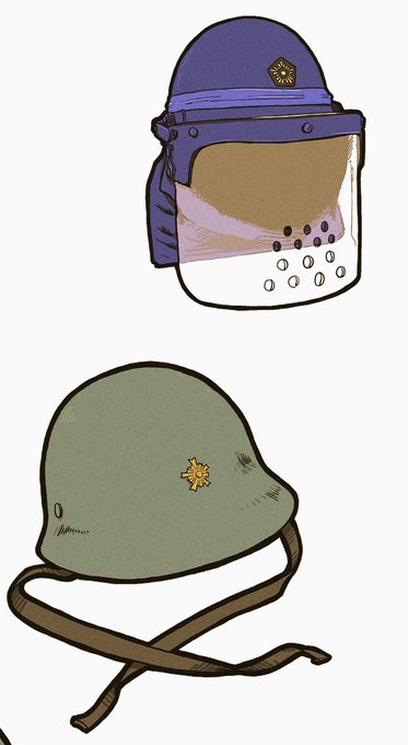 Hello! #PortfolioDay I like the uniforms of Japanese police officers, so I use them as illustrations. I am now compiling it into a book. Please zoom in and take a look! 