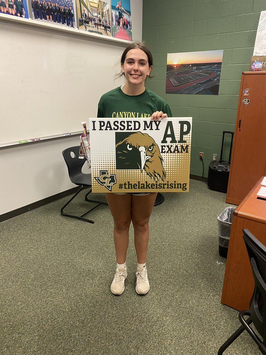 AP Scores are in and we are celebrating our successes! These kiddos worked so hard and did amazing! 🎉🤓📚#lifeisbetteratthelake #keeprising <a href="/CLHSPrincipal/">Mark Oberholtzer</a> <a href="/trpinkham/">Tammy Pinkham</a> <a href="/SecondaryComal/">Patricia Nieto</a> <a href="/DrChapmanCISD/">Dr. John E. Chapman III - Comal ISD Superintendent</a> <a href="/CLHS_Counselor/">Sara Johnson</a> <a href="/clhsaca/">Mandy Stefinsky</a> <a href="/jessicamccoyAP/">Jessica McCoy</a> <a href="/laurensmithclhs/">Lauren Smith</a> <a href="/KendiQuidachay/">Kendi Quidachay</a>