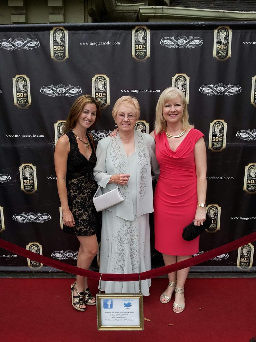 bethcarter007's tweet photo. A three-generation photo with my mom & daughter when my dancer daughter/magician's assistant/L.A. real estate agent performed at The infamous Magic Castle in Hollywood. What fun this was! Never mind that it was nearly 10 years ago. We all still look the same! π€£ #themagiccastle https://t.co/Dn5ZnMJVQe