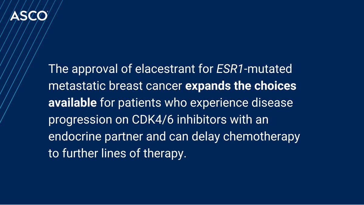 ASCO (@asco) on Twitter photo .<a href="/ShimoliBarot/">Shimoli V Barot, MD</a> & <a href="/AzkaAliMD/">Azka Ali, MD</a> of <a href="/ClevelandClinic/">Cleveland Clinic</a> explore oral selective ER degraders for #breastcancer. 20 years in the making, where are we now? fal.cn/3zNFJ #BCSM #ASCODailyNews .<a href="/ShimoliBarot/">Shimoli V Barot, MD</a> & <a href="/AzkaAliMD/">Azka Ali, MD</a> of <a href="/ClevelandClinic/">Cleveland Clinic</a> explore oral selective ER degraders for #breastcancer. 20 years in the making, where are we now? fal.cn/3zNFJ #BCSM #ASCODailyNews