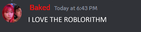 CobeyYOUTUBE's tweet photo. ❖ I have a Discord Server #Roblorithm Where a bunch of YouTube Creators talk about the Algorithm📷
➤ If you’d like to join, retweet + reply (vouches help)
◆OUR BIG TIME YOUTUBER/MEMBER BAKED HAS ENDORCED https://t.co/CqifH0AXRO