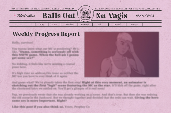 What worries a heterosexual young man the most after emerging from the underground bunker where he spent almost 20 years with only men and Playbruh magazines?

Open the latest issue of our newspaper to find out the answer!

patreon.com/posts/85941452…

#hentai #nsfwcontent #adventure