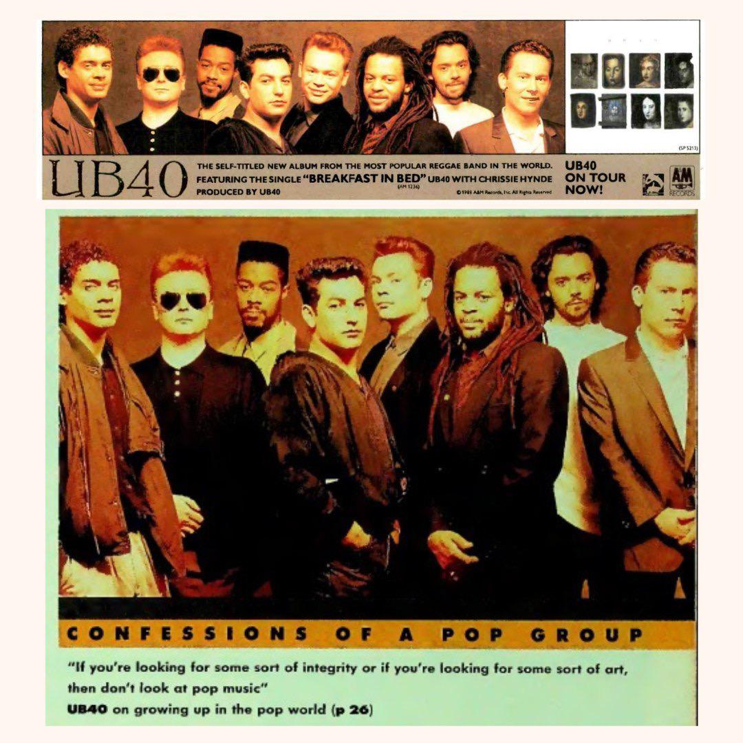 On this day in 1988 our 8th album 'UB40' was released. Here's a