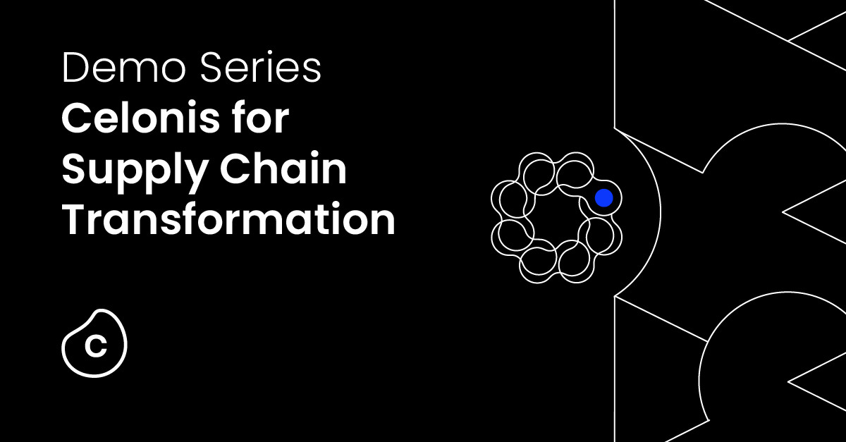 From our friends at <a href="/celonis/">Celonis</a> "Supply Chain Transformation: Master Data Improvement Demo: Discover the easy way to optimize supply chain planning" #ProcessMining #InventoryManagement #SupplyChain #SupplyChainPlanning #tech #planning  buff.ly/3pEvgdW