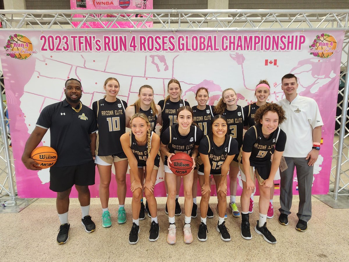 camryn_koester's tweet photo. 1,715 miles, 6 days, 10 games, 1 banner, 1 banged up ankle, 0 losses...the memories are priceless. Kentucky, you were fun, but I can't wait to sleep in my own bed tonight. Session 3 next week! #team #family #oneteamonedream #notdoneyet #sessionthree #azelite https://t.co/SWgcnITpwR