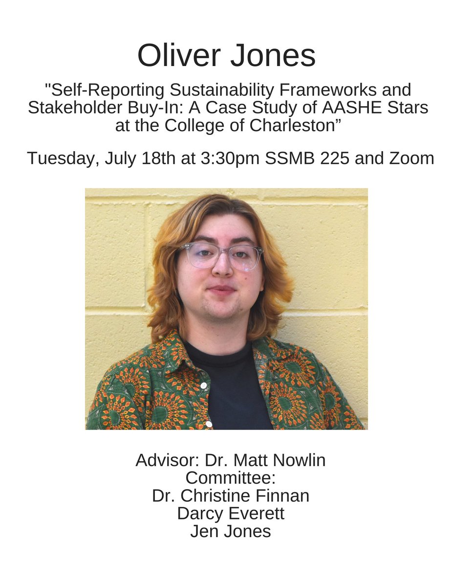 CofC EVSS tweet media