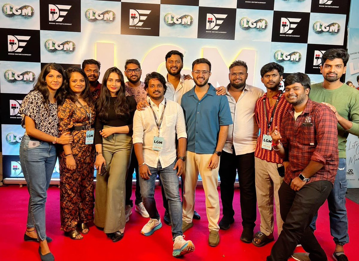 sathishoffl's tweet photo. Happy, humbled and honored to associate with @DhoniLtd for #LGM, as the marketing agency. The audio & trailer launch in the presence of Thala @msdhoni ♥️ ♥️himself was filled with positive vibes. More fun ahead with the passionate and cordial team #DEPL🌟 https://t.co/fFL7vkpvKd