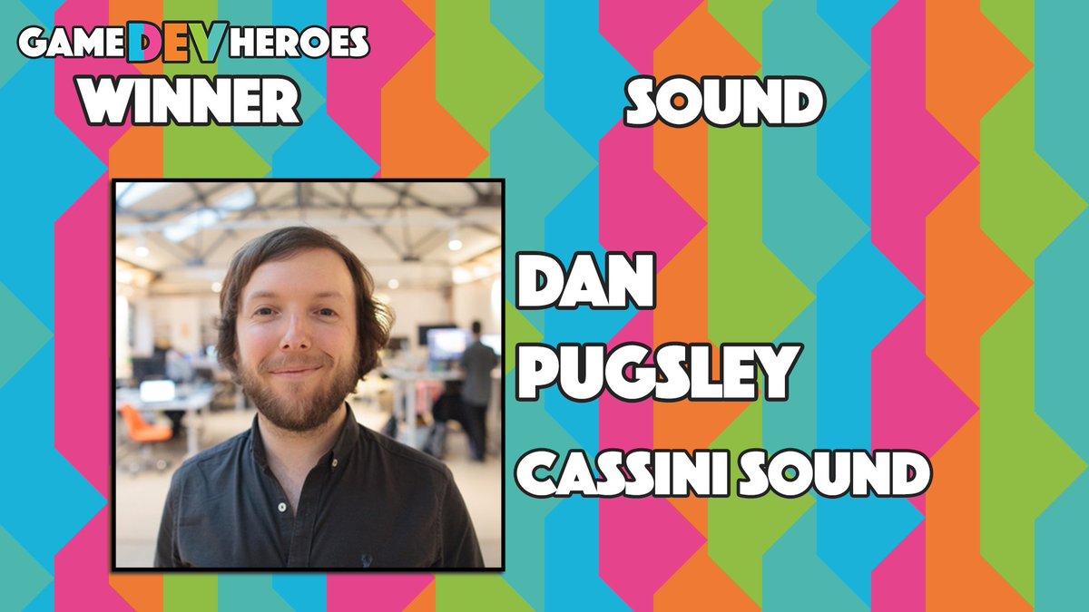 GameDevHeroes's tweet photo. Up next is our 2023 Sound Hero! Congratulations to @DanPugsleySoundof @CASSINISOUND! Check out just a few of the reasons Dan has taken the top spot this year!

#GameDevHeroes #GDH23 https://t.co/uQA3YCmfzF