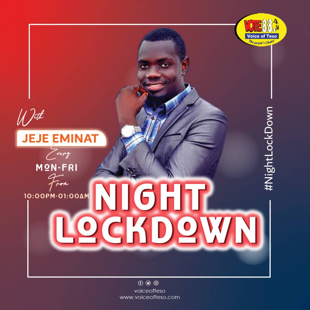 voice_of_teso's tweet image. We mend the Broken hearts 💔, tune in &amp;amp; be helped
#NightLockDown