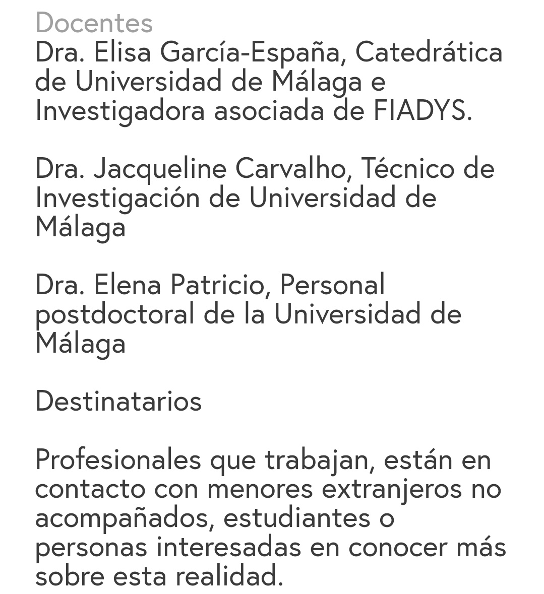OCSPInmigración (@ocspinmigracion) on Twitter photo El próximo año académico lo comenzaremos impartiendo el curso de <a href="/fiadys/">FIADYS</a> sobre menores extranjeros no acompañados. Para mayor información podéis escribir a comunicacion@fiadys.org El próximo año académico lo comenzaremos impartiendo el curso de <a href="/fiadys/">FIADYS</a> sobre menores extranjeros no acompañados. Para mayor información podéis escribir a comunicacion@fiadys.org