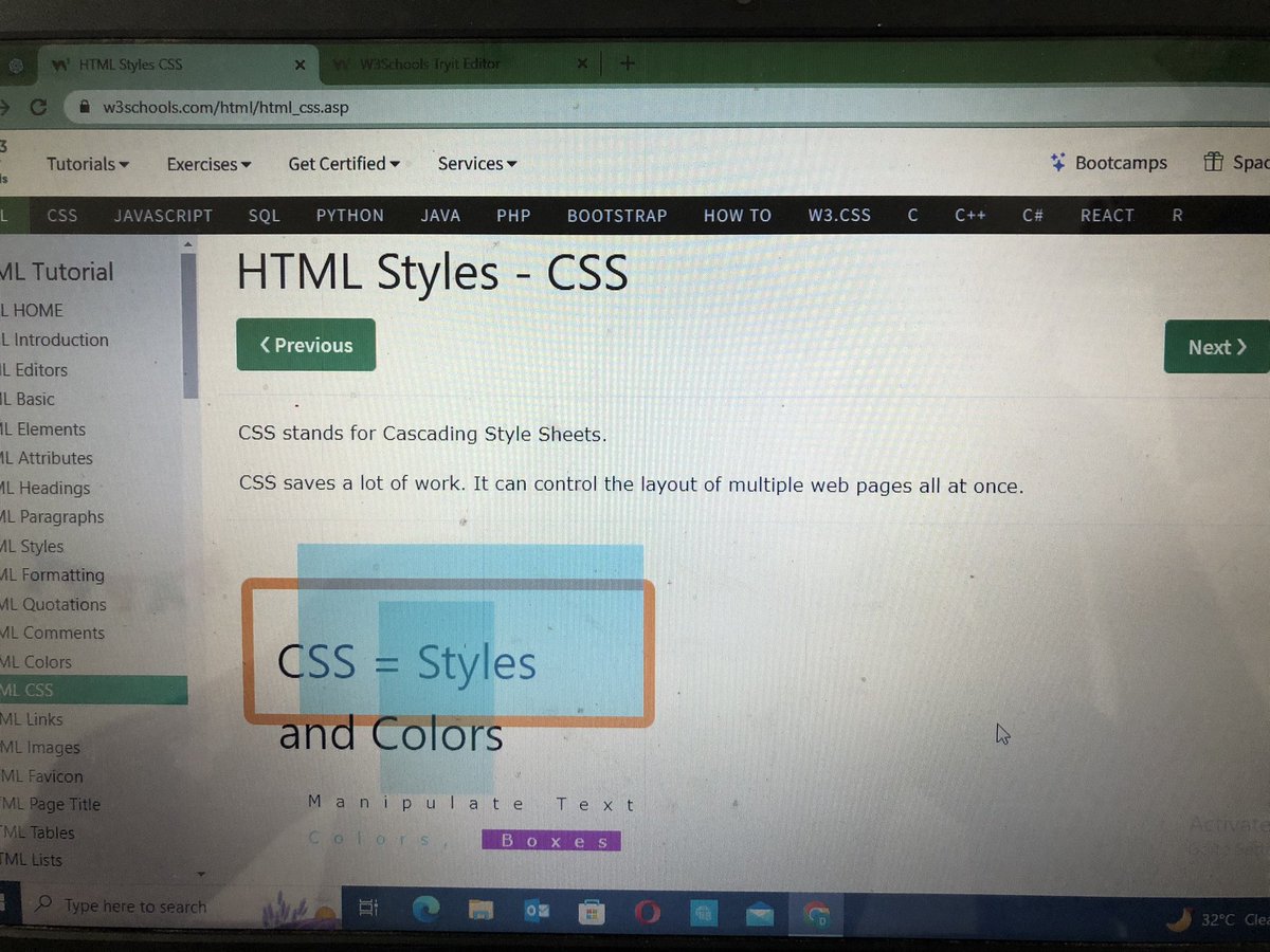 David_FS_Dev's tweet image. HTML CSS,
HTML Day 2,Final day
@senthazalravi 

#pepperprogramming
#pepperorogrammer
#100daysofnocode