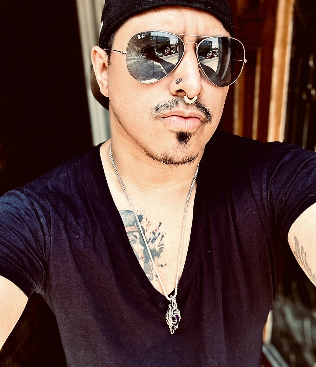 New Nostil Piercing, who dis? 

 #piercing #nostril #septum #tattoo #musician #joelhirsch #Trance #edm