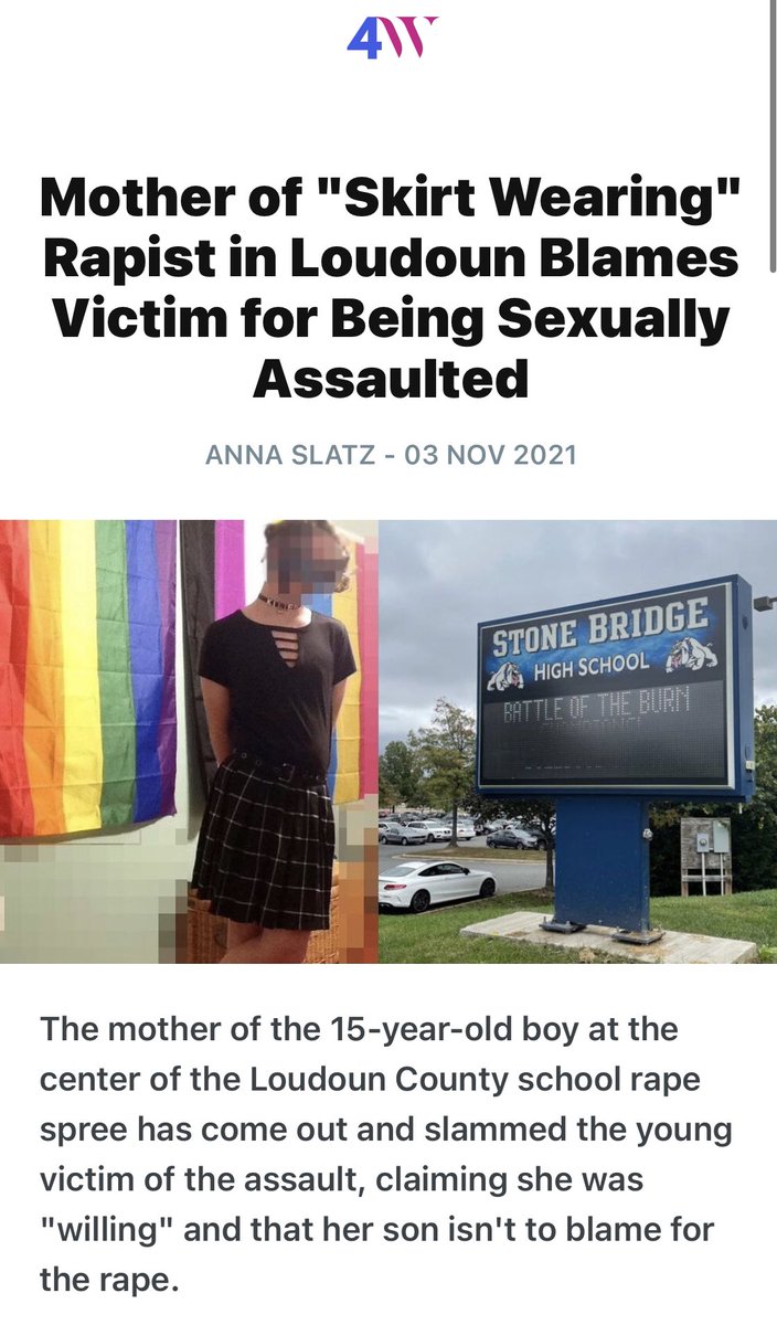 RevTerfy's tweet image. Flashback to Loudon County 2021

4w.pub/mother-of-skir…

#loudoncounty #trans