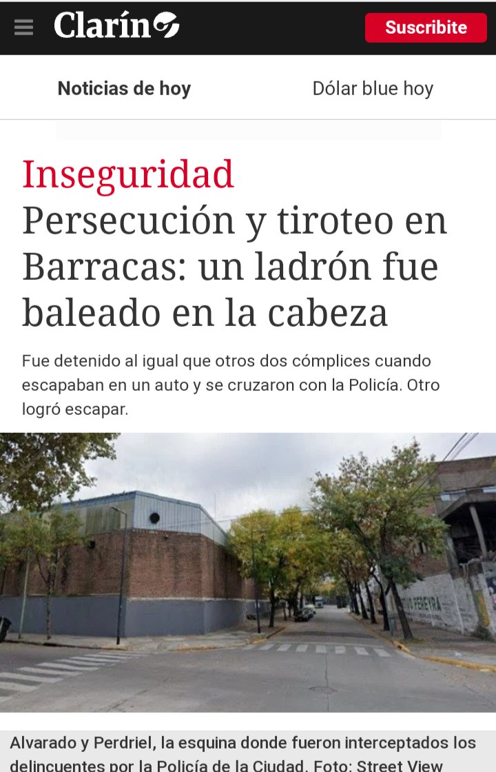 Lautafym's tweet photo. Así trataron los medios el asesinato de Lucas González. Carácter de verdad total a la Policía de la Ciudad de Larreta, con destacado de "inseguridad" en la noticia.
Lucas y sus amigos, "delincuentes armados". https://t.co/rXDKobejjc