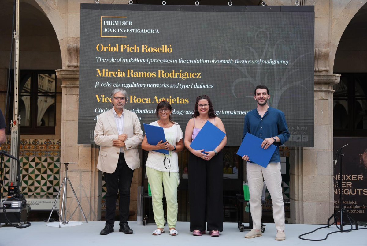 SCB_iec's tweet image. 🏆@oriol_pich ha guanyat el #PremiSCB2023 a al #JoveInvestigador per la tesi “The role of mutational processes in the evolution of somatic tissues and malignancy” @UPFBarcelona @UPFBiomed

#NitBio2023 #PremisSCB2023