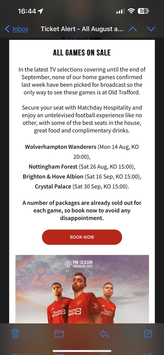 The__1958's tweet photo. PRE SEASON STARTS TOMMOROW

The club already ripping off gullible fans for the Wolves game 

We need to boycott all club social media and MUTV this pre season

Find ways of watching United

Stop feeding Glazer Greed! 

All fans around the world can do this. No excuses

The 1958🇾🇪 https://t.co/I3UZ1PQzvi