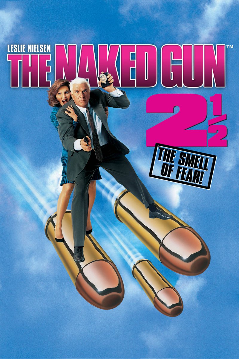 #NowWatching
THE NAKED GUN 2 1/2
(1991) with the kiddo.
#Comedy #TheNakedGun