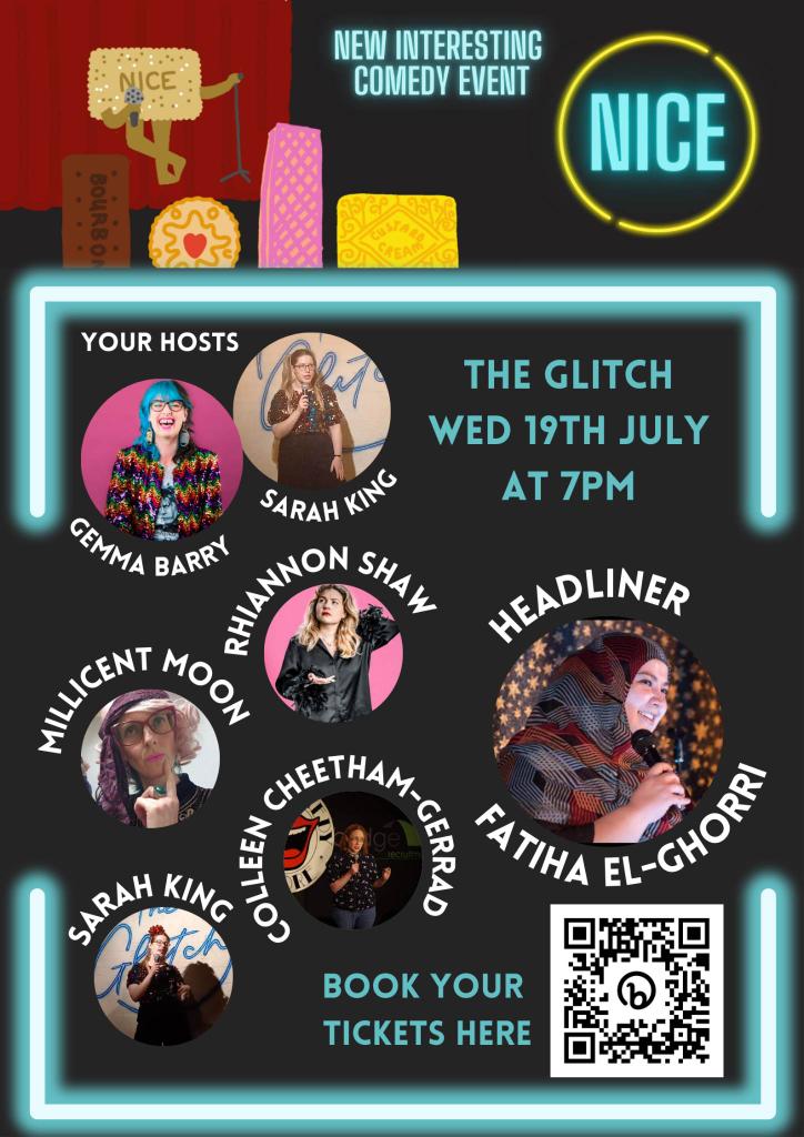NICE Comedy (@nicecomedyevent) on Twitter photo NICE July 19th is fast approaching!
Check out our gorgeous acts <a href="/theglitch_se1/">The Glitch | VAULT Creative Arts</a>!
Tix: eventbrite.com/e/nice-new-int… NICE July 19th is fast approaching!
Check out our gorgeous acts <a href="/theglitch_se1/">The Glitch | VAULT Creative Arts</a>!
Tix: eventbrite.com/e/nice-new-int…