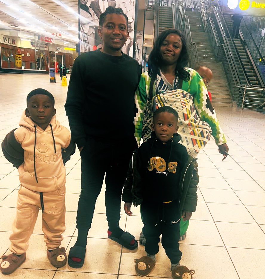 Happy birthday young brother <a href="/CyprianAarons/">Cyprian</a>!! 🔥 Happy madam and the 3 boys have finally arrived and get some quality time with dad. Your work is not in vain. You’re building for them. Remain focused. Resolute. #GodDid!!!!