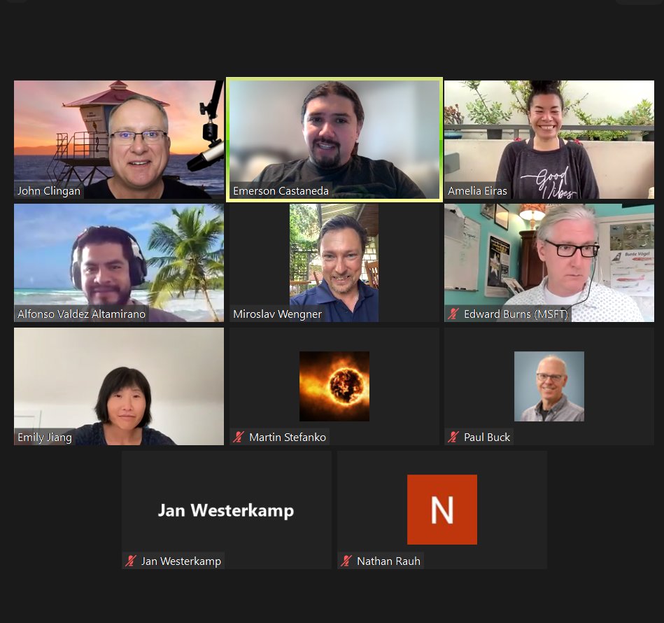 MicroProfile  Community Live Hangout is happening now -  13+ people talking about: welcoming for Hunan AsiaInfo to the MPWG (11th member of working group), Community Outreach, MP releases @MicroProfileIO 6.1 and 7 , Budget, Marketing