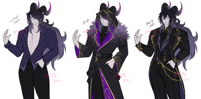 Finally made Xkhwā(Qua)'s husband reference! Meet Anubis~ 