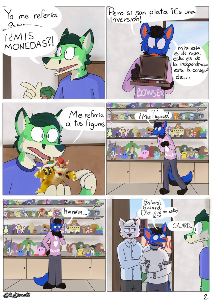 KanisWolf's tweet image. Este lobo nunca admitirá que tiene un problema de acumulación!
🎮🕹️🪙🧸💖🐺

🎨Arte hecho por @GoatJamesAz

#Furry #Furrycomic #furryart #furryartwork #Furrylove #Furrygay #furryfandom #furrypride #furryproud #furryfunny #Fursuiter #Furrygamer #Furrymeme #furrywolf