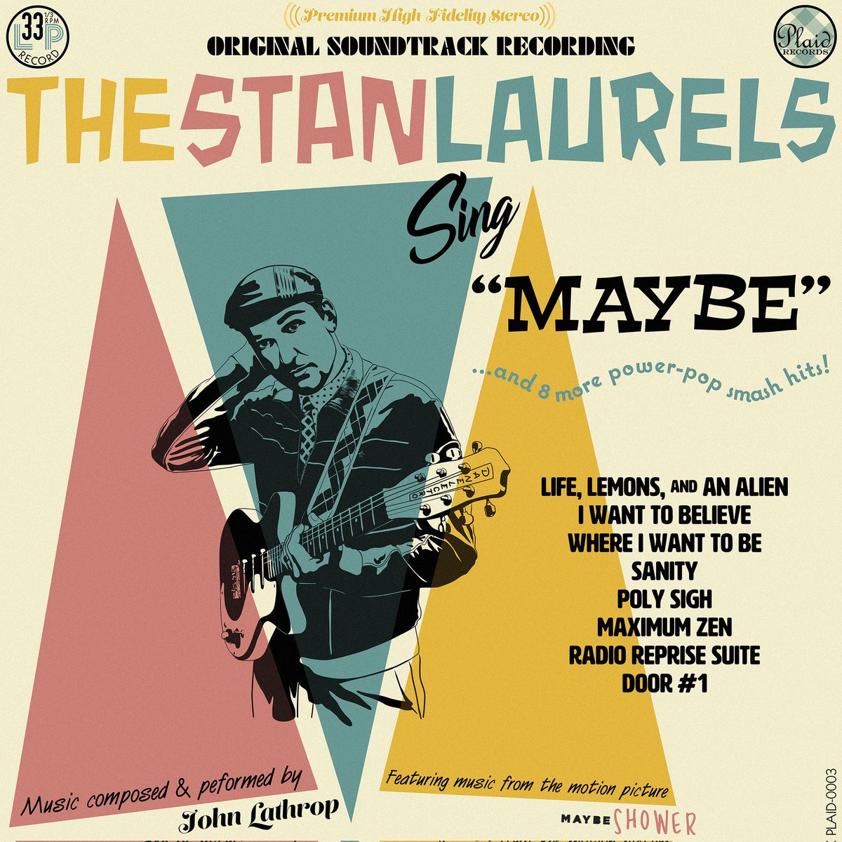 5 years ago this week (give or take a few days), I released my 3rd album, MAYBE, the soundtrack to the film MAYBE SHOWER. I'm slowly but surely working on album #5, so stay tuned!
🎸🖤🥁🖤👽🖤🎤🖤🎹
#TheStanLaurels @StirBig #stereophonic #highfidelity #modpowerpop