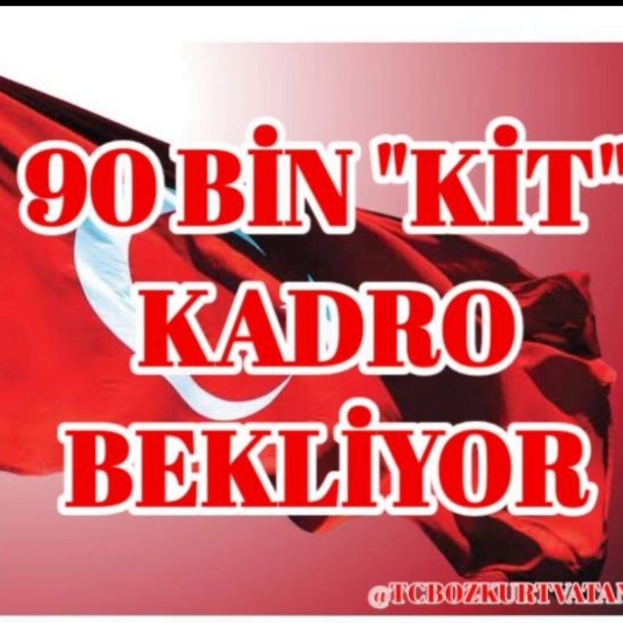 Dosyası hazır olan seçimden önce kadro söz0 verilen KİT taşeron işçileri meclise sevk etmek için daha neyi bekliyorsunuz acaba
#Işıkhan90BinKiteKadro